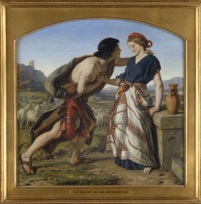 Das Treffen von Jakob und Rahel, 1853 von William Dyce